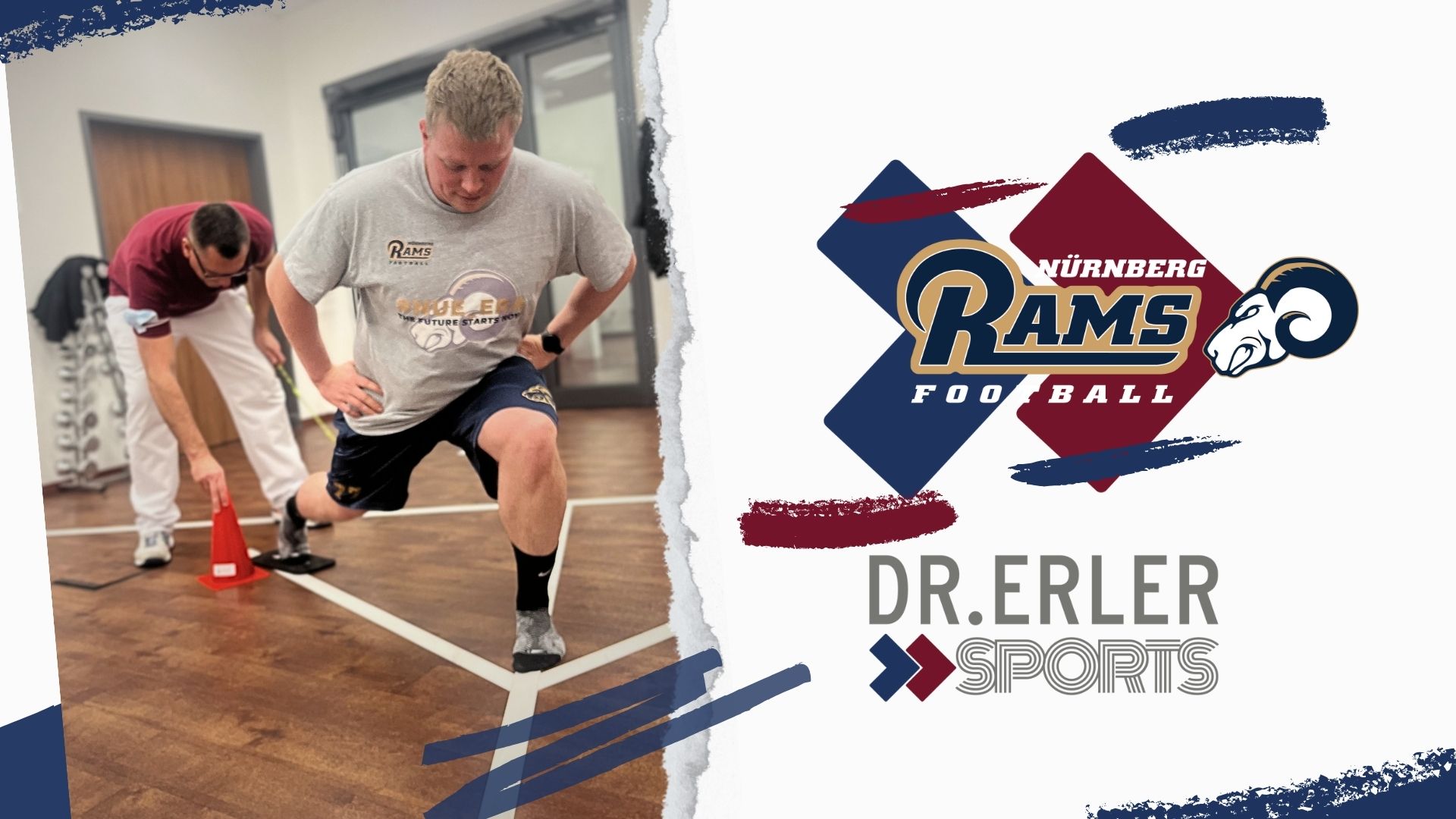 DR. ERLER SPORTS jetzt als Medical Partner der Nürnberg RAMS.