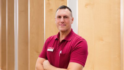 Andreas Leipold Portrait von Herrn Andreas Leipold, Physiotherapeut der DR. ERLER REHA.